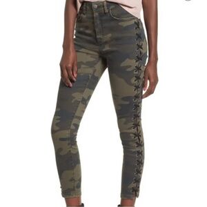 AFRM High Waist Lace Up Pants Size 25